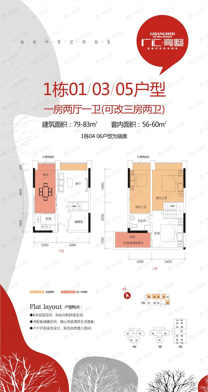 广汇高墅户型图