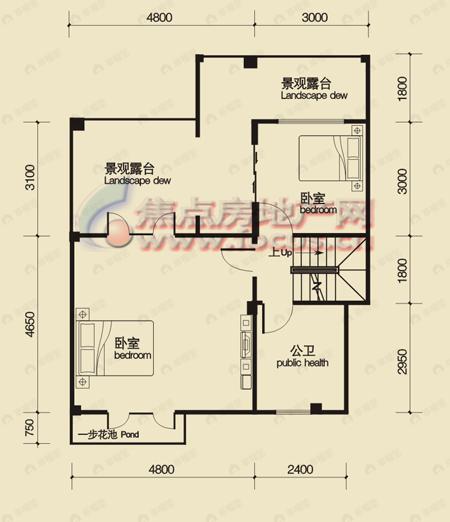 建面164平户型图