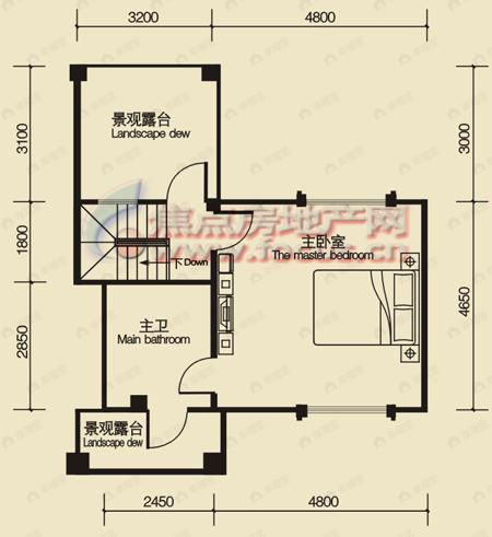 建面162平户型图