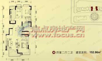 金陵御庭轩户型图