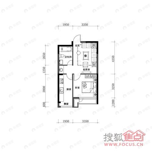 华茂中心户型图