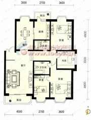 4室2厅建面151平户型图