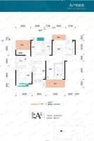 4室2厅2卫建面135平户型图