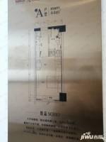 1室1厅1卫建面44平户型图