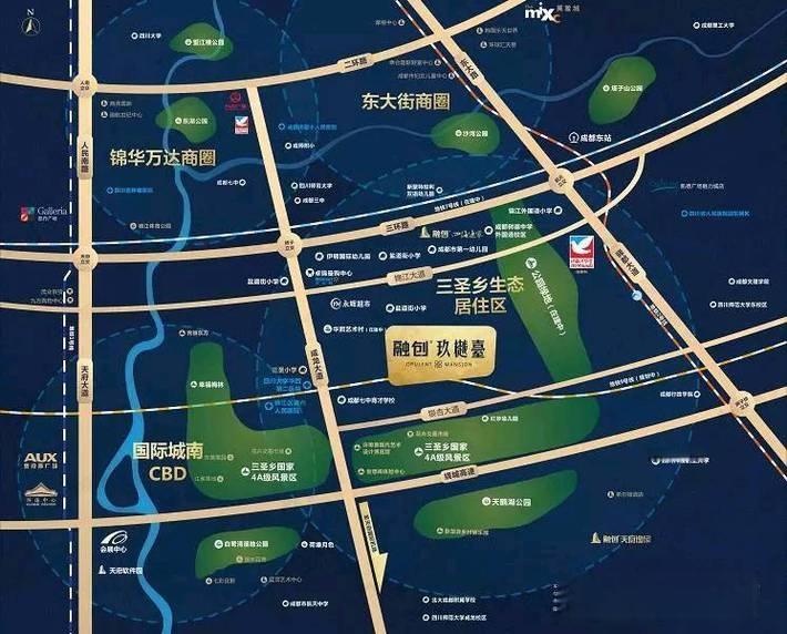 融创玖樾台邸效果图