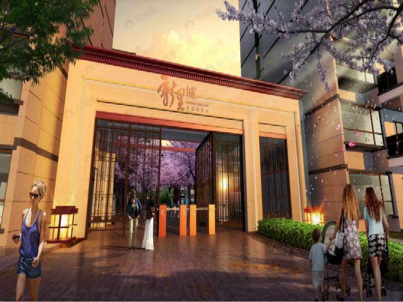 绿地新里程商铺效果图