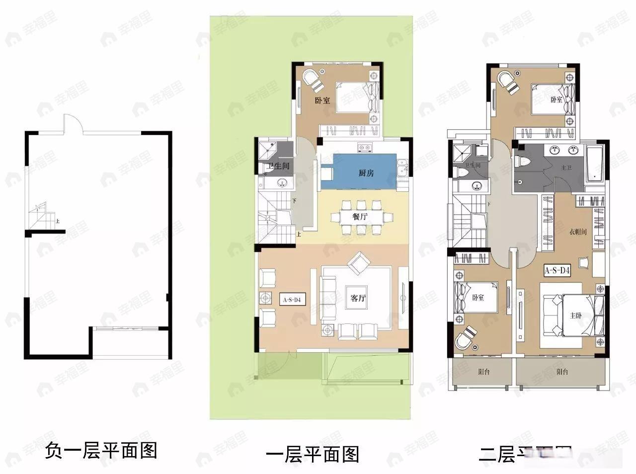 建面194平户型图