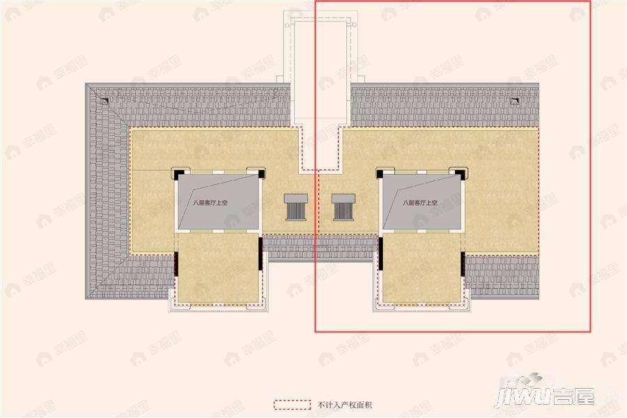 2室3厅1卫建面100平户型图