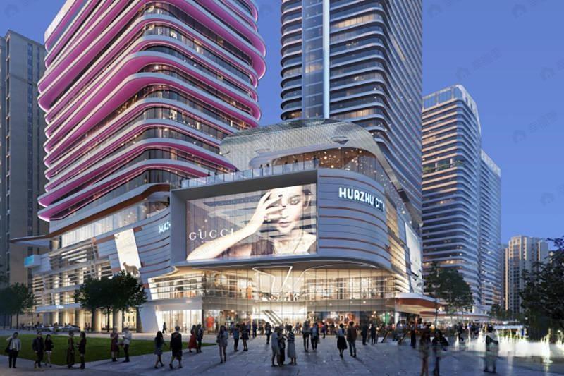 汉华曲江中心效果图