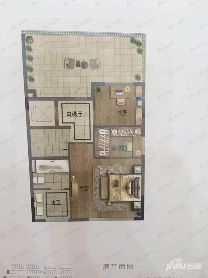 建面268平户型图