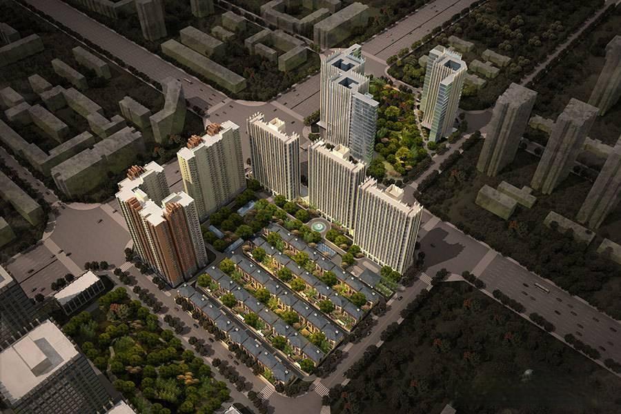 鲁能钓鱼台美高梅效果图