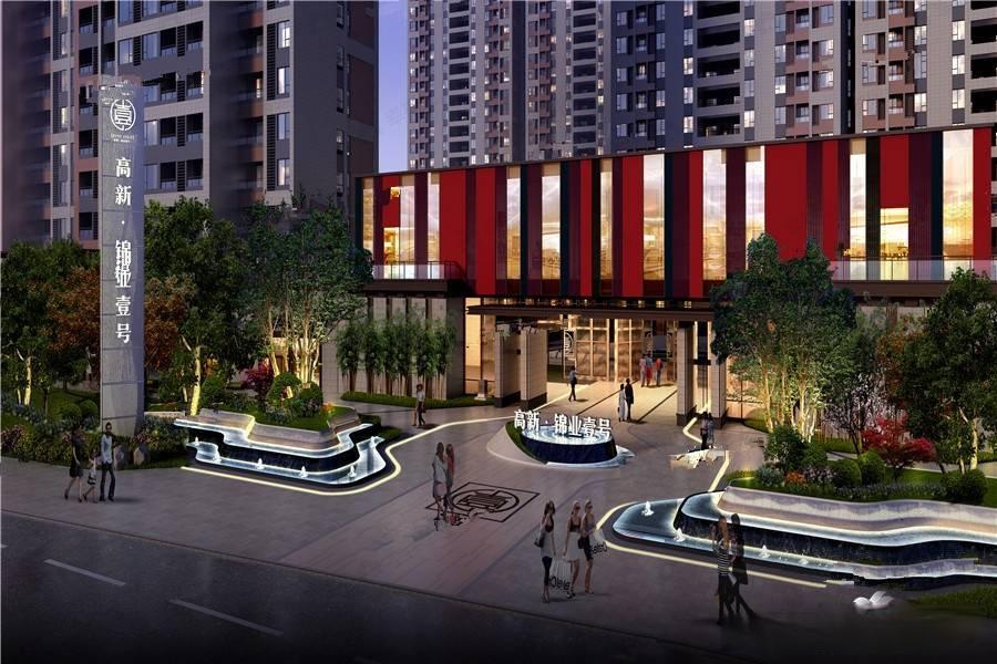 高新锦业壹号效果图