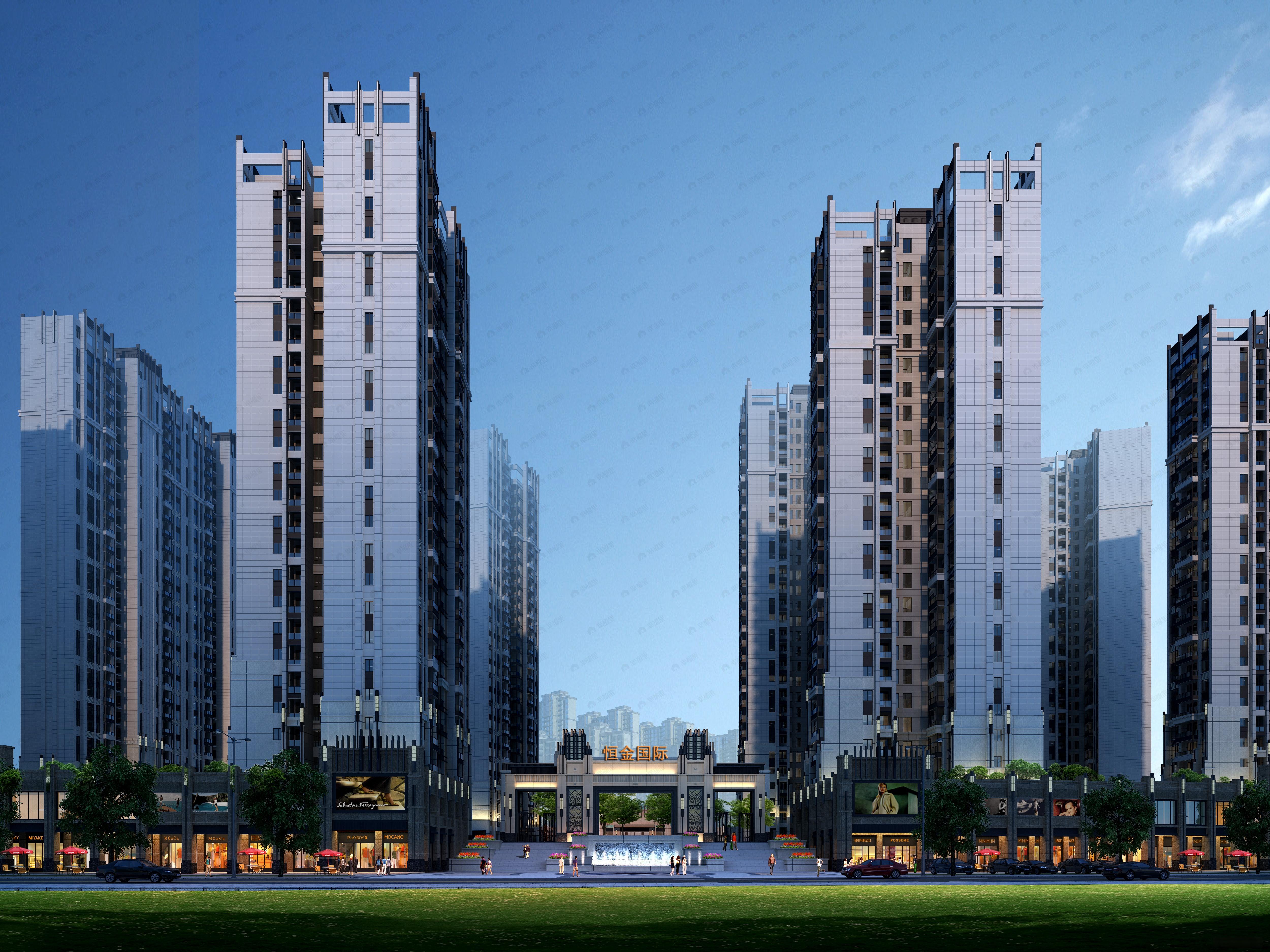 恒金国际效果图