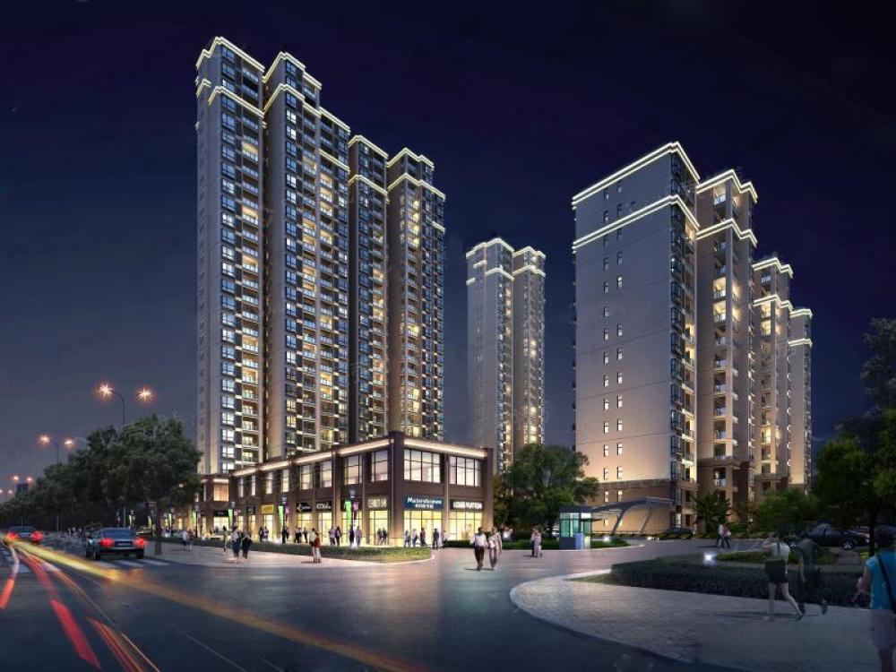 观湖名筑效果图