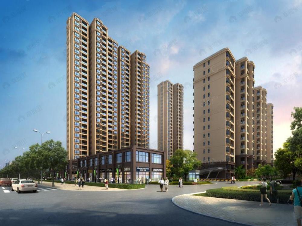 观湖名筑效果图