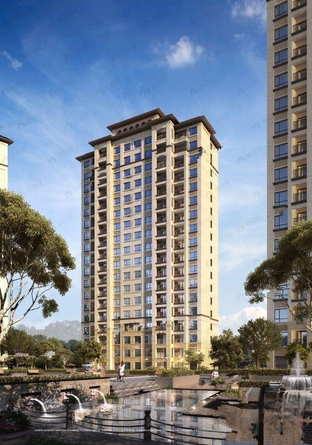 万科新田湖与城效果图