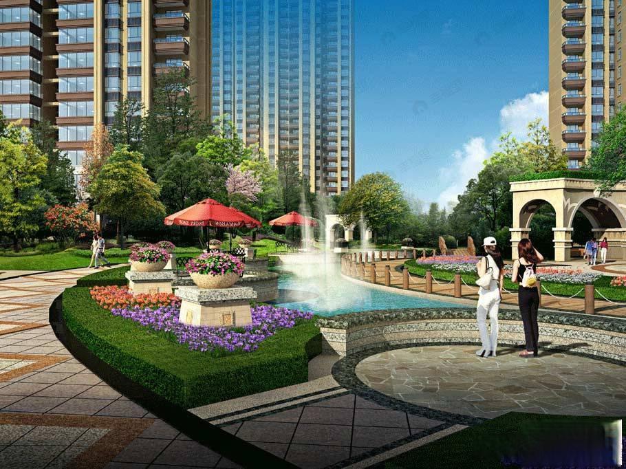 铭城国际社区效果图