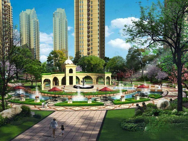 铭城国际社区效果图