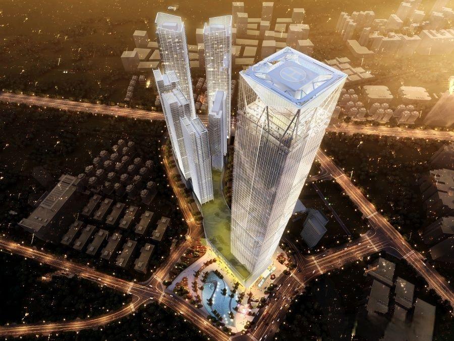 恒丰碧桂园贵阳中心效果图