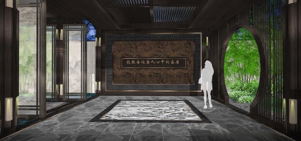 万科翡翠观唐效果图