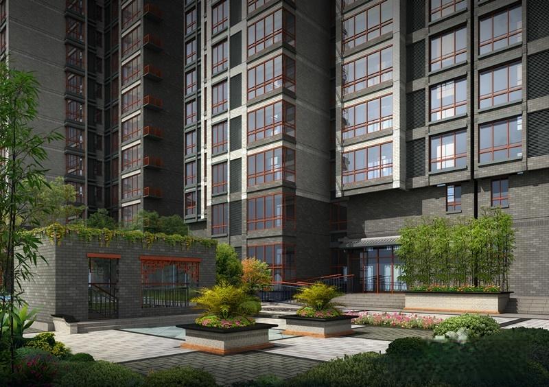 中央领域效果图