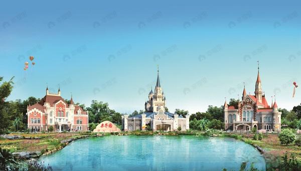 丝路之心文旅城效果图