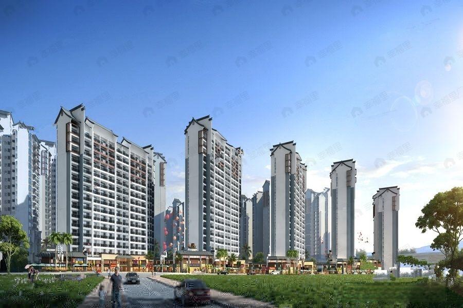 方圆豪美云山诗意效果图