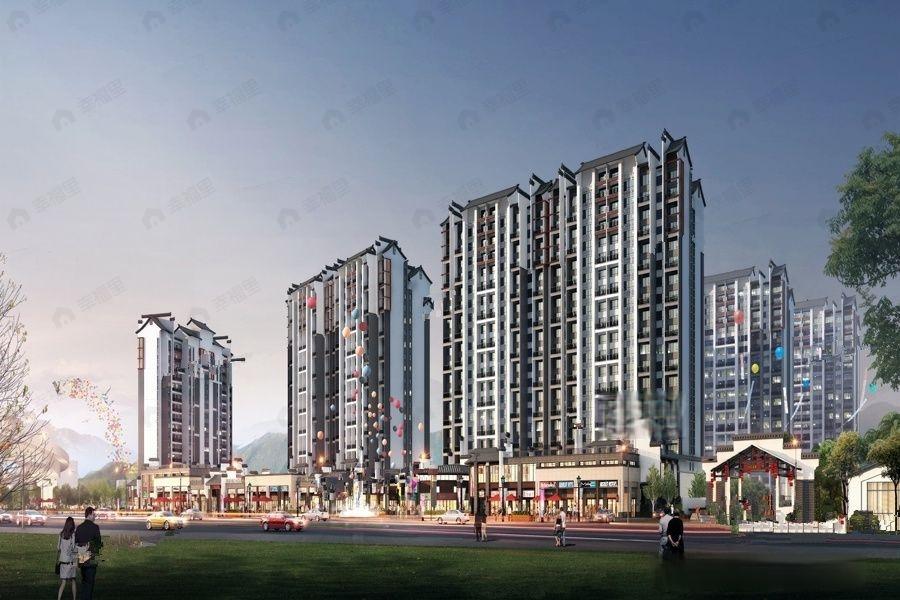 方圆豪美云山诗意效果图