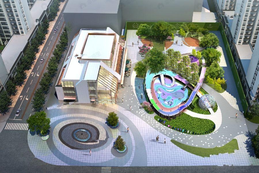 鲁商万科新都会效果图