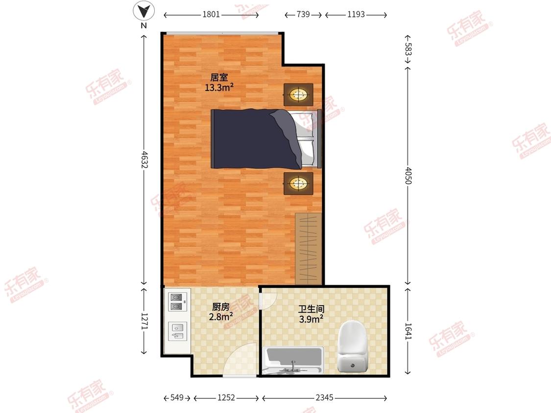 整租·华盛峰荟名庭