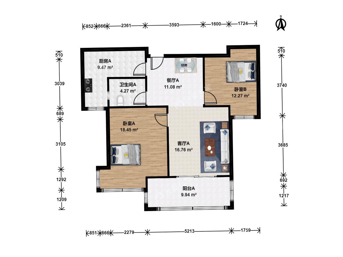 整租·绿地东上海海富城市花园(三期)