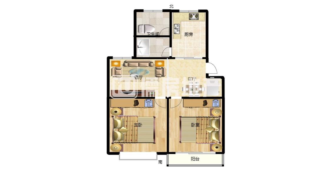 整租·魅力晶都现代城