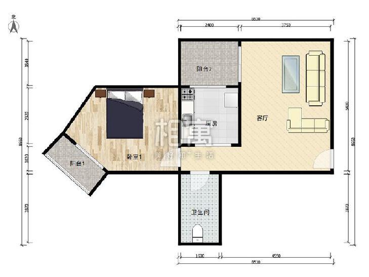 整租·文体路38号院