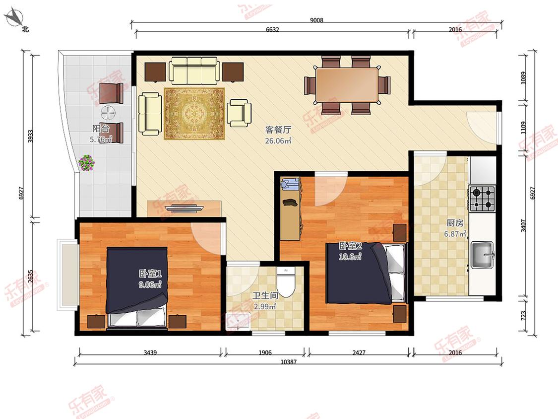 整租·泰华锦绣城