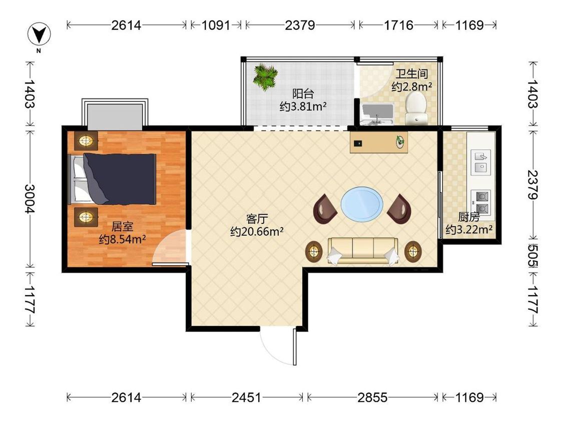 整租·梧桐山新居