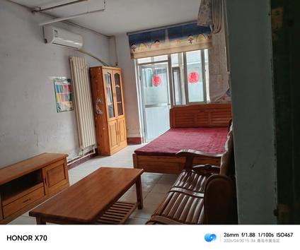 黄岛老黄岛整租 卧鹏小区2室1厅/52平/底层