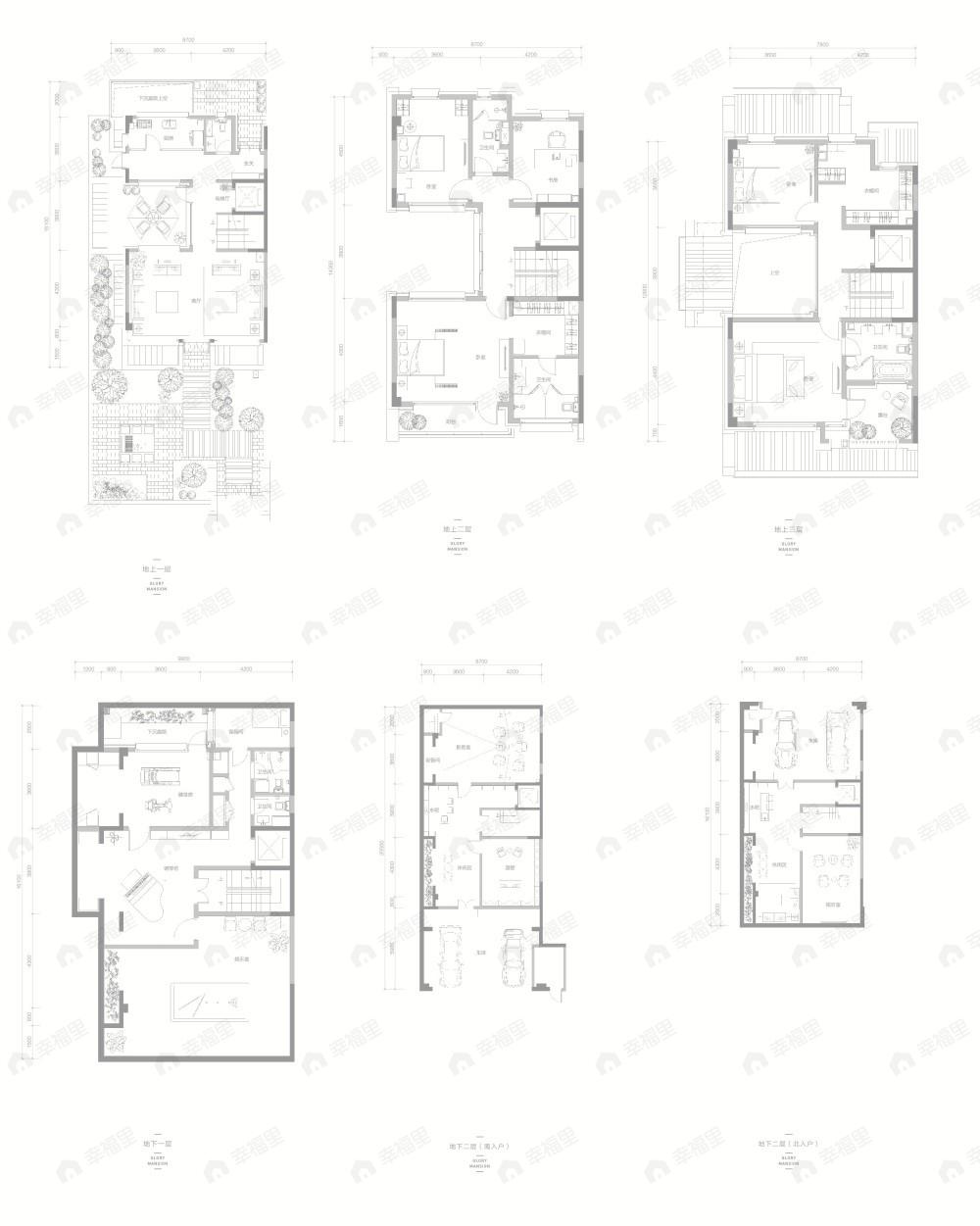 兴创荣墅5室2厅6卫户型图