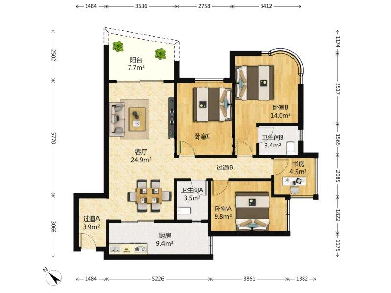 整租·洋世达南滨特区