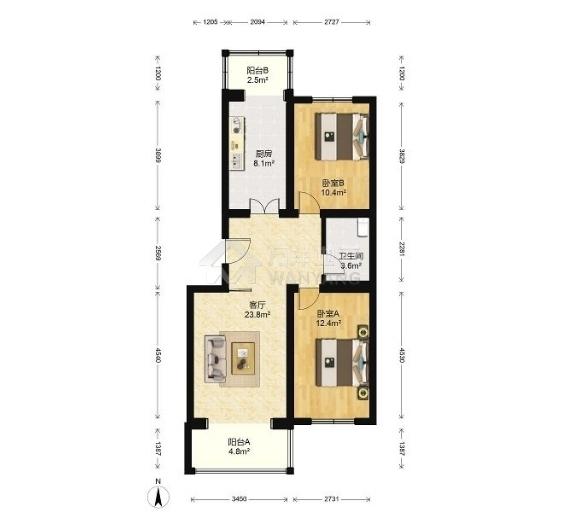 整租·窦店青年公寓