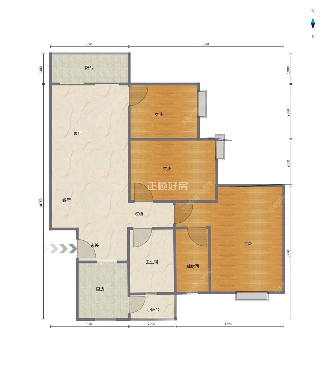 整租·正邦岭秀城