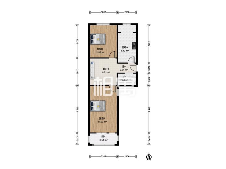 整租·北三环西路47号院