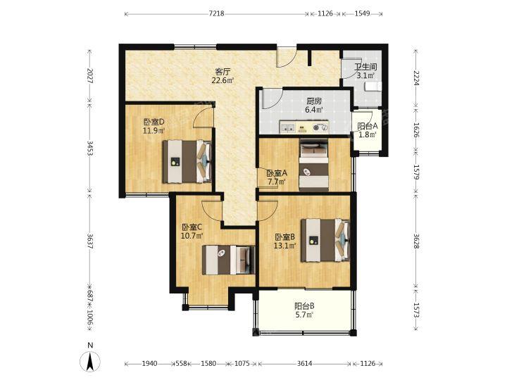 整租·天景山公寓(如意苑)