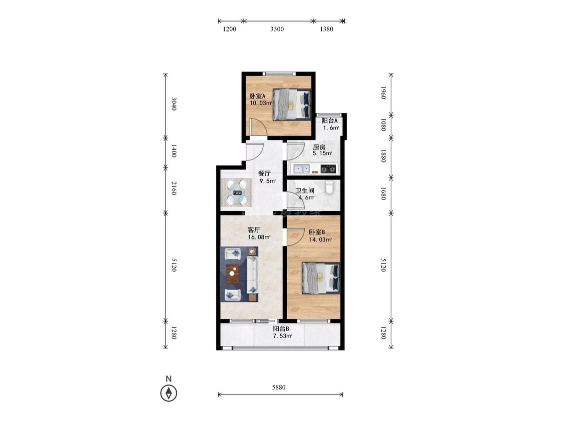 整租·圆明园西路51号院