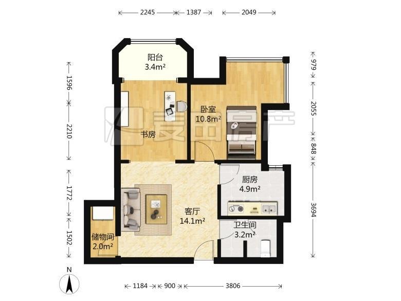整租·中海紫御公馆