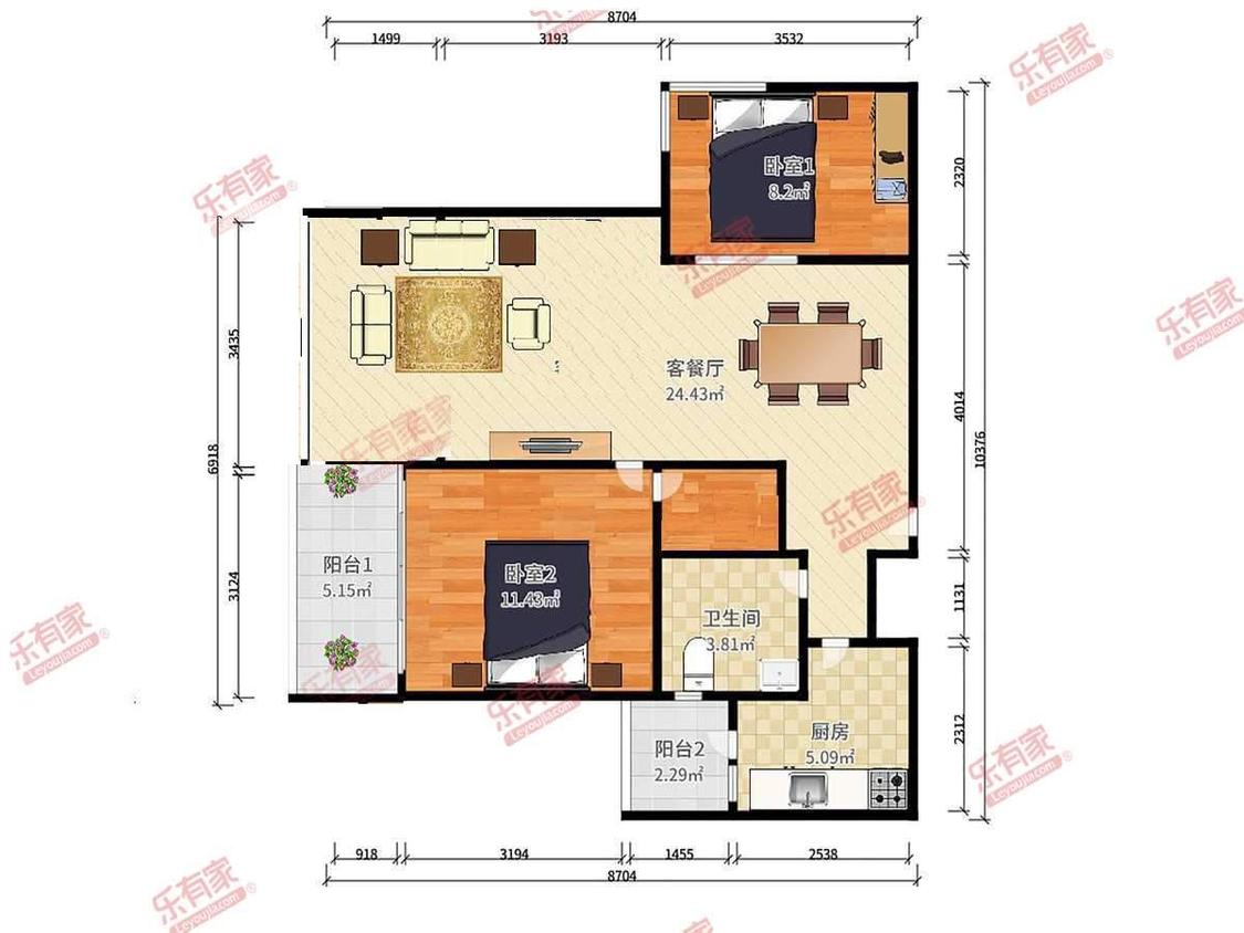 整租·香榭峰景苑