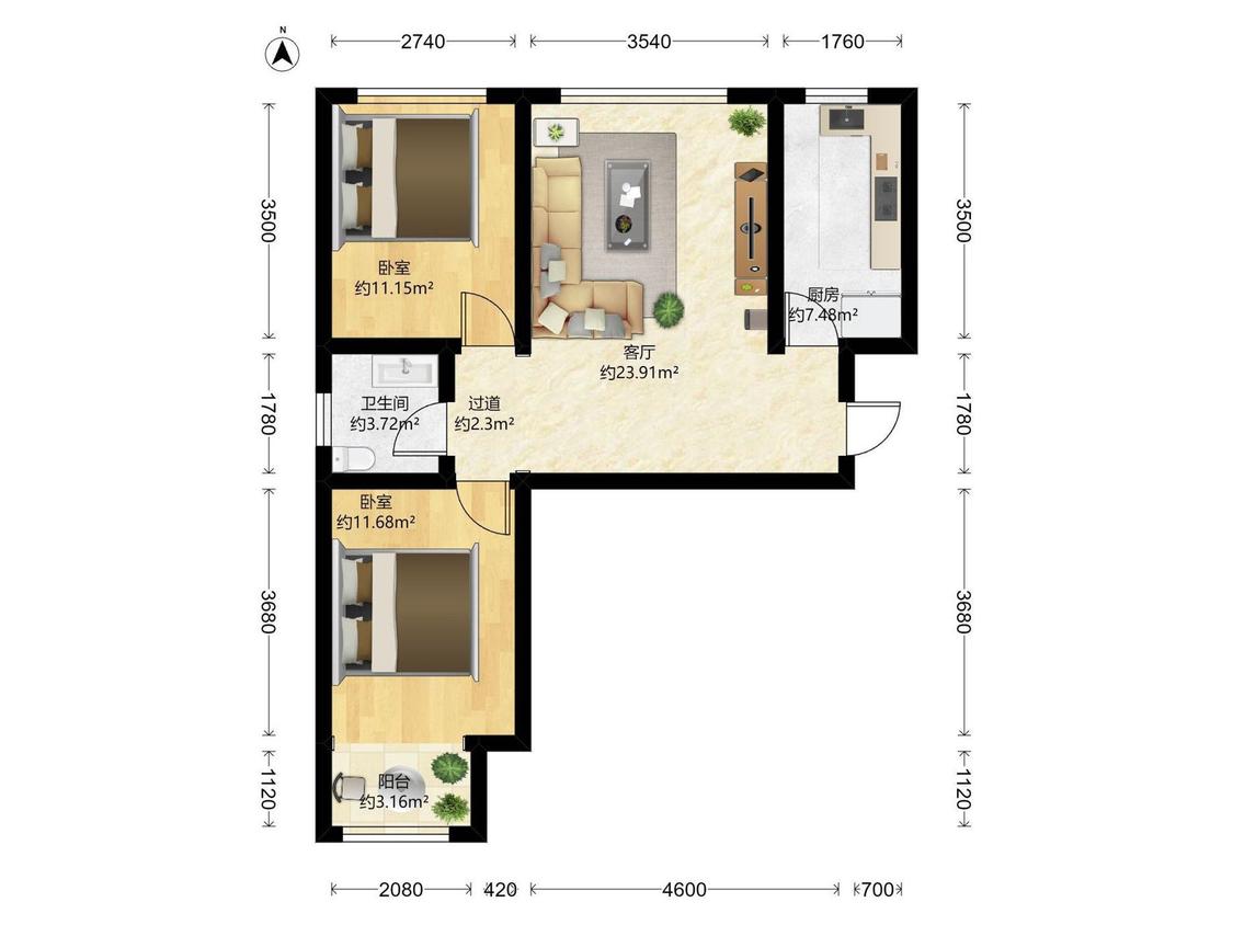 整租·富泰庄园