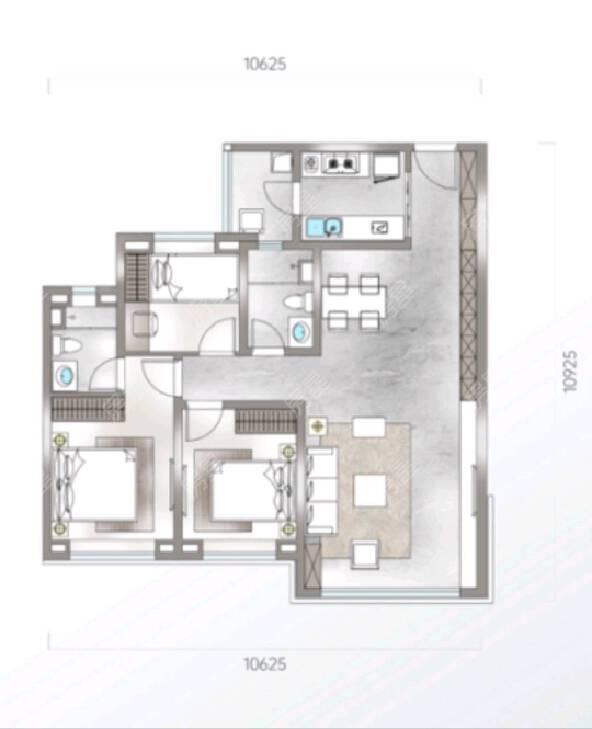 整租·中海汇德里