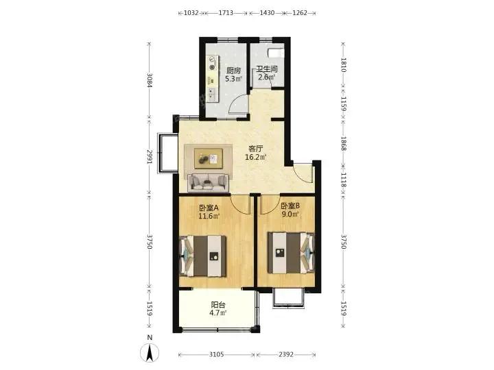 整租·殷巷新寓(242-297幢)