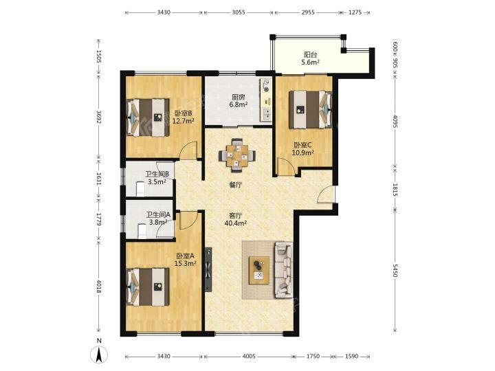 整租·沣东旺城