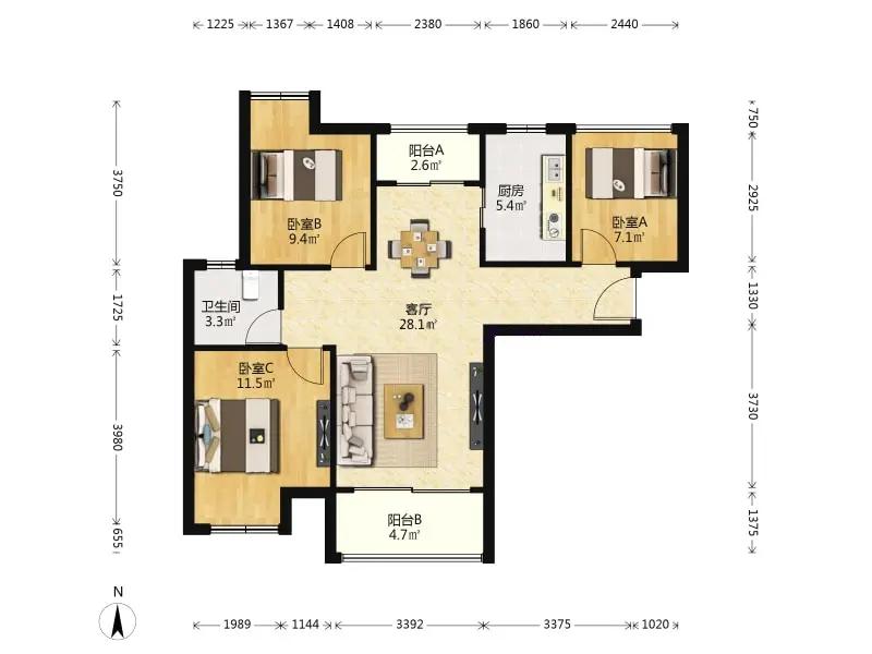 整租·鑫苑世家